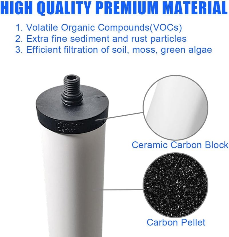 Fuziddn Water Filtration Cartridge - NSF Certified Replacement for Franke FRC06, FRC07 & 12+ Models (Heavy Duty 3-Layer Filter, BPA-Free) - Image 3